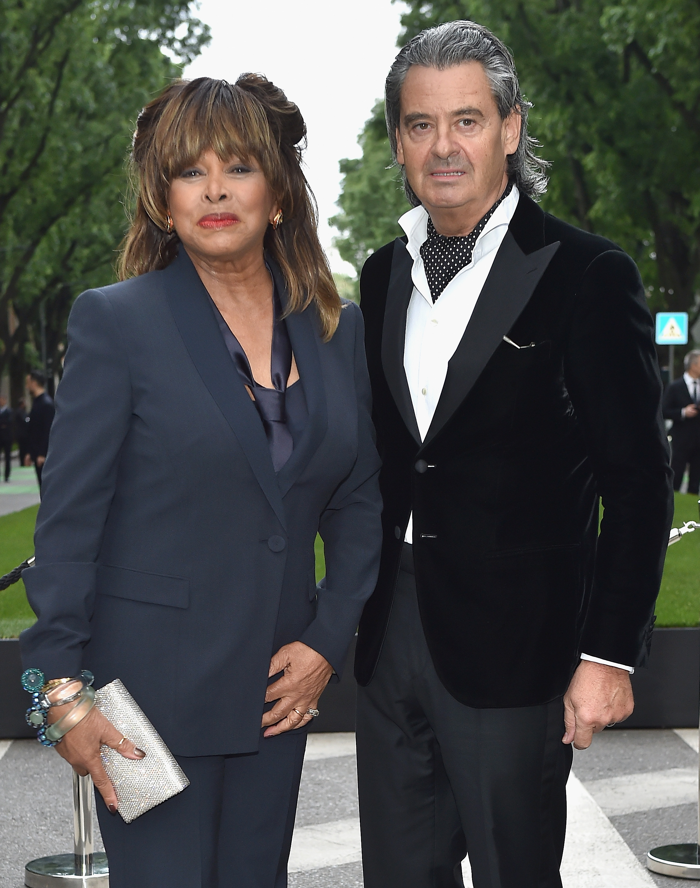 Tina turner e Erwin Bach (Getty Images)