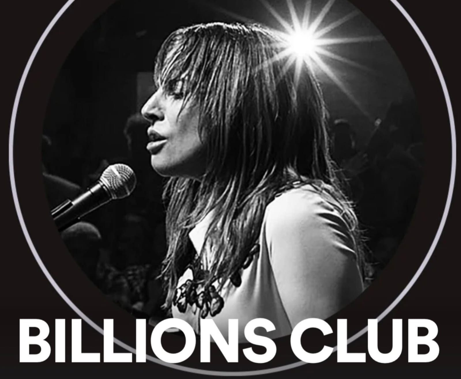 Lady Gaga na capa do 'Billions Club' do Spotify (Reprodução)