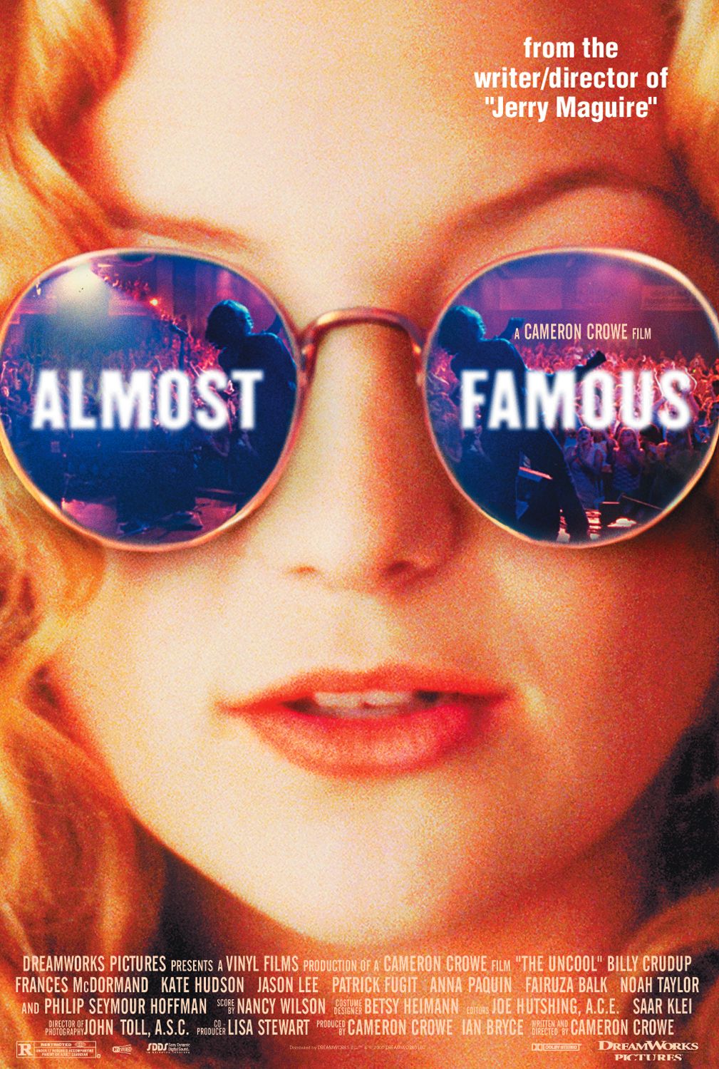 Concept cover for 'Almost Famous' (2000) (Reproduction)