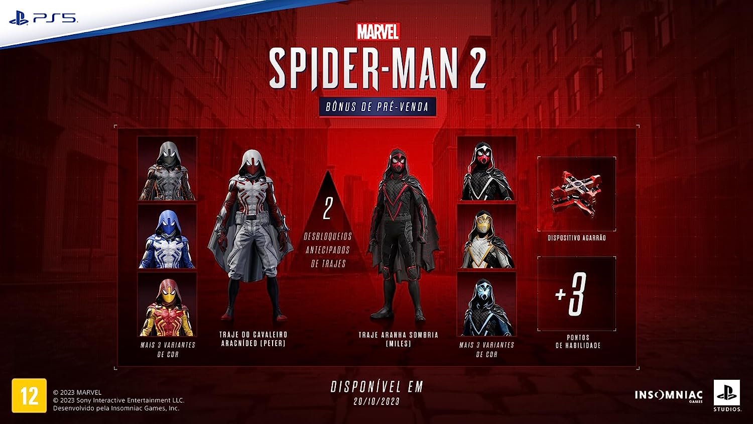 Traje bônus de pré-venda de Spider-Man: Miles Morales; rumor sobre upgrade  do jogo de 2018 - PSX Brasil