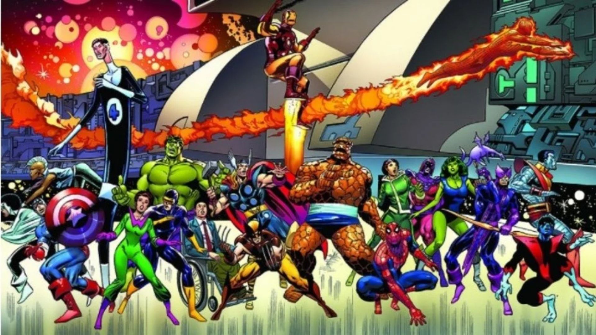Vingadores: Guerras Secretas, previsto para estrear em 2017, será responsável por encerrar a Saga do Multiverso (Foto: Reprodução/Marvel Comics)