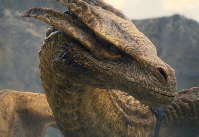 Syrax em House of the Dragon (Foto: reprodução / HBO )