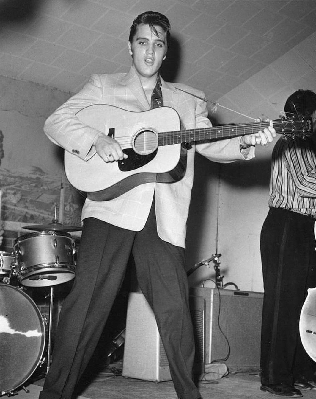 Elvis Presley em 1956 (Reprodução)