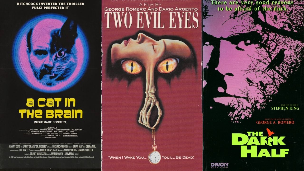 8 capas de VHS de filmes de terror dos anos 1990 completamente