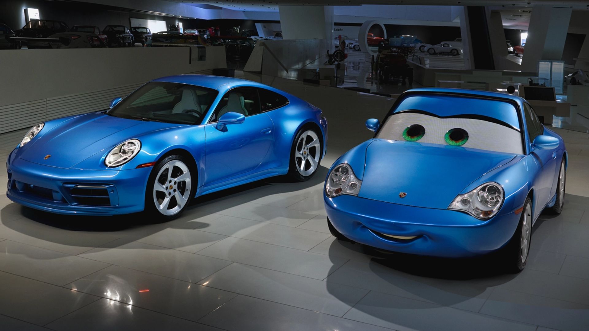 Comparação Sally Carrerra e Porsche 911 Sally