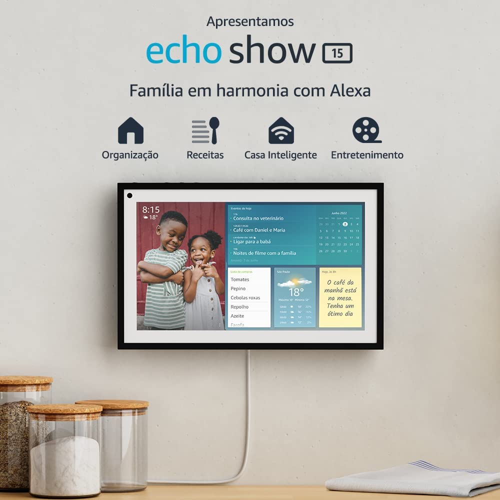 Casa inteligente: confira os motivos para ter uma Echo Show 15