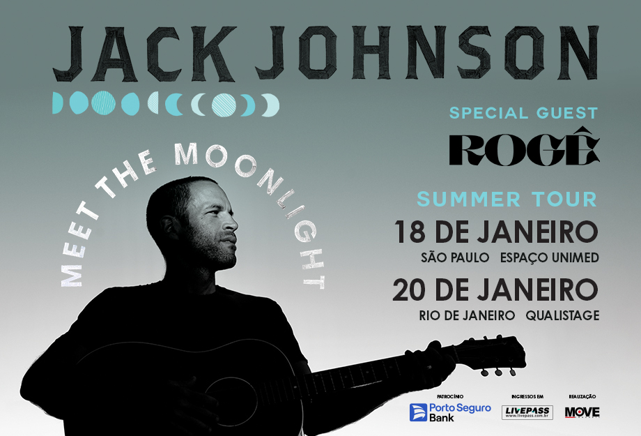 Shows solos de Jack Jonhson no Brasil