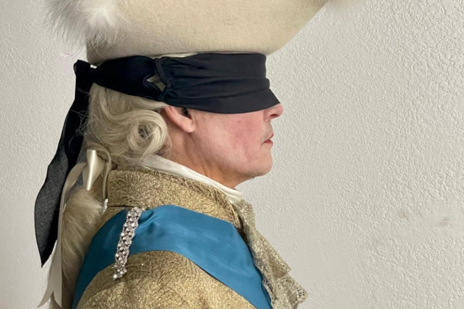 Johnny Depp como Luís XV