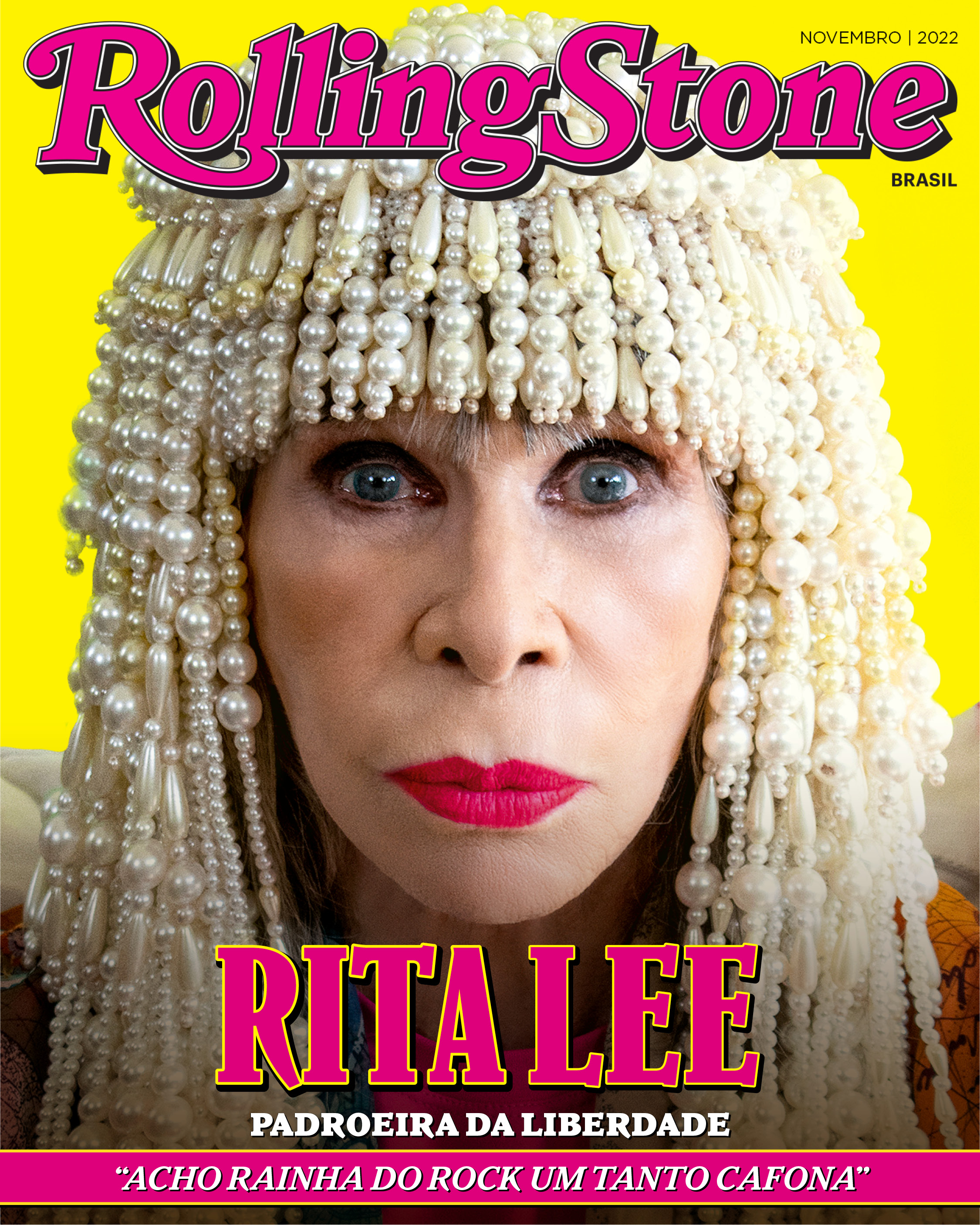 Rita Lee para a capa digital da Rolling Stone Brasil 