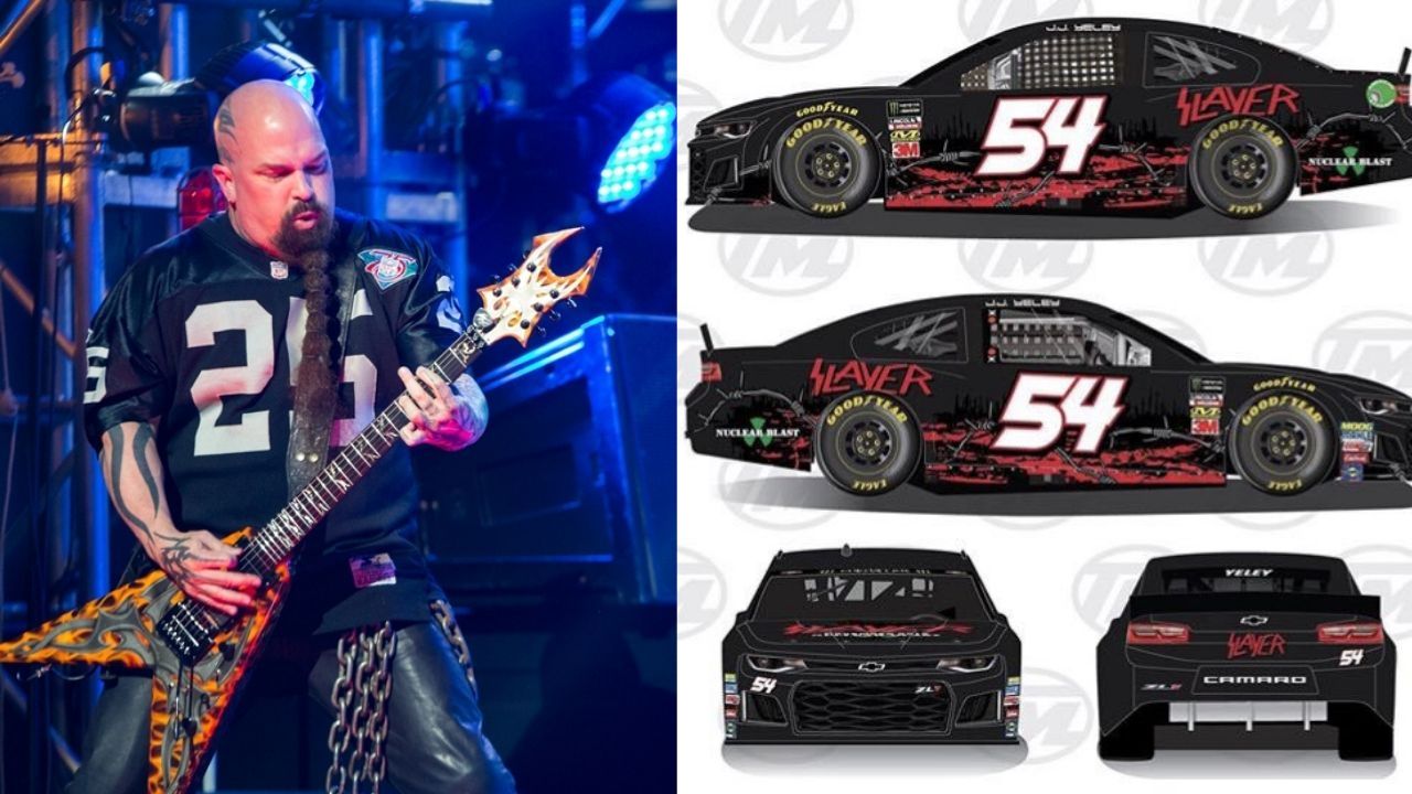 Carro do Slayer participa de corrida da NASCAR - A Rádio Rock - 89,1 FM - SP